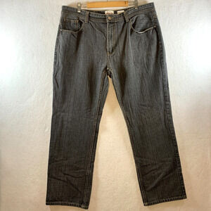 Vintage Y2K Ablanche Mens Jeans 44x34 Dark Wash Gray Baggy Street Workwear